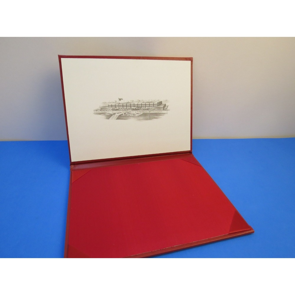 Colerain High School Cincinnati Ohio Diploma Cover Holder Red Gold Lettering